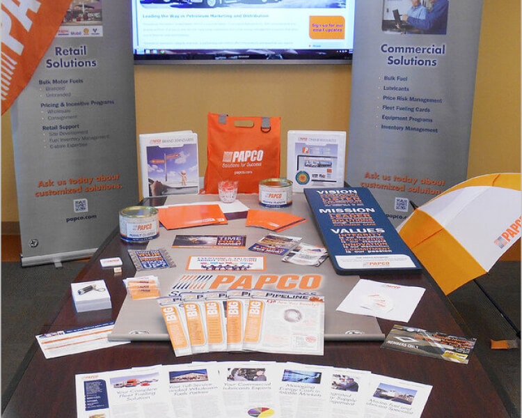 Papco marketing communications materials